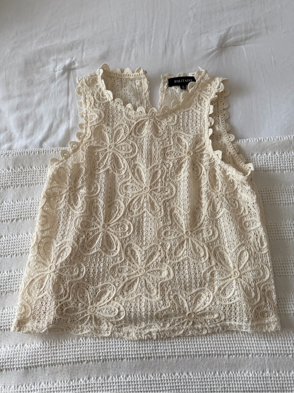 Solitaire Floral Knitted Top